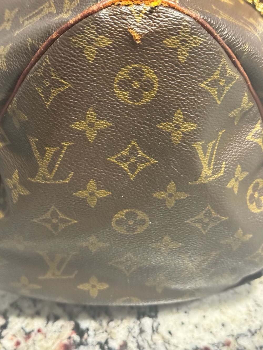 Louis Vuitton Speedy 30 Monogram Handbag Authentic w/ Legit App COA Charm - Picture 15 of 16